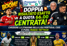 Doppia Risultato Esatto vittoria