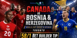 Canada vs Bosnia Bet Builder