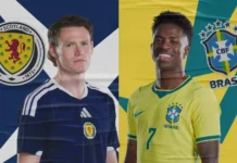 Scotland v Brazil