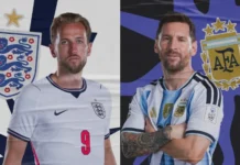 England vs Argentina