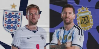 England vs Argentina