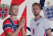 Norway v England