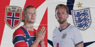 Norway v England